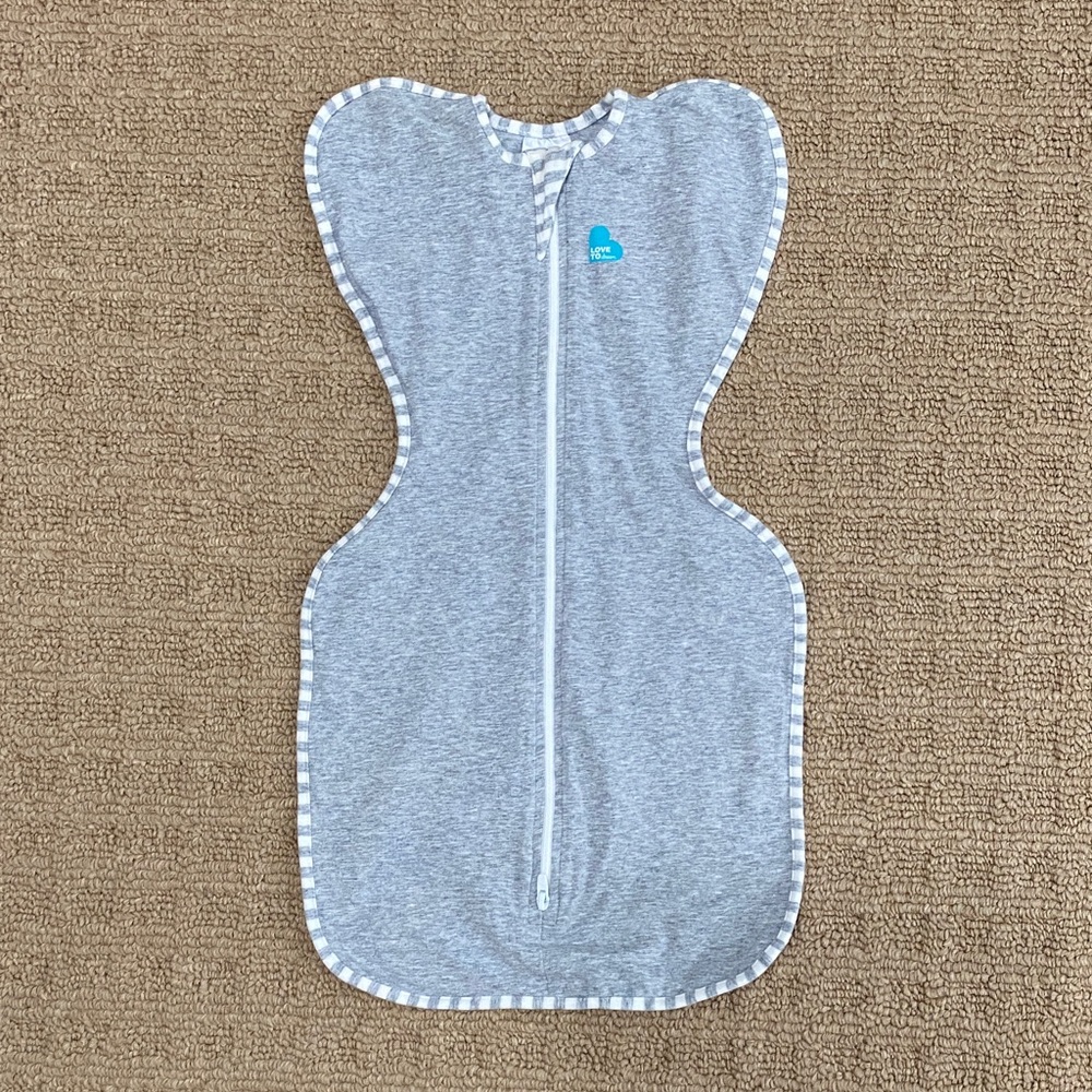 Love to Dream Gray Baby Swaddle